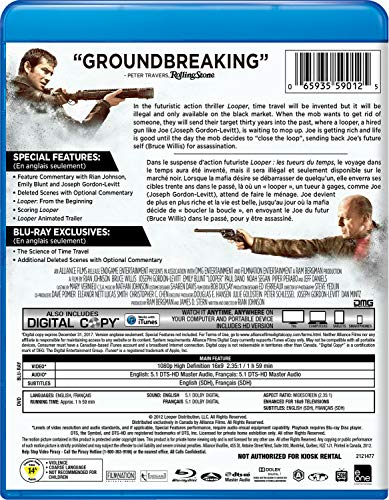 Looper - Blu-Ray/DVD (Occasion)