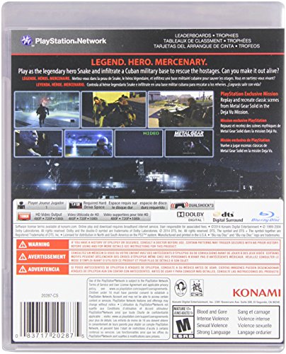 Metal Gear Solid V: Ground Zeroes - Xbox 360 Standard Edition