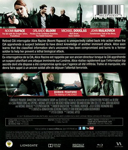 Unlocked - Blu-Ray (Used)