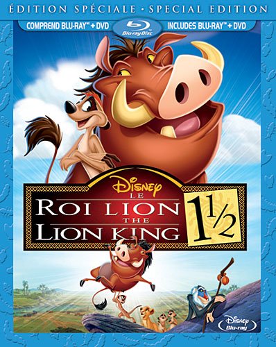 The Lion King 1 1/2: Special Edition / Le Roi Lion 1 1/2 : Édition spécial (Bilingual) (Blu-ray Combo Pack) [Blu-ray + DVD]