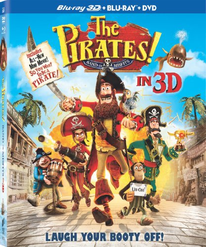 The Pirates! Band of Misfits - 3D Blu-Ray/Blu-Ray/DVD