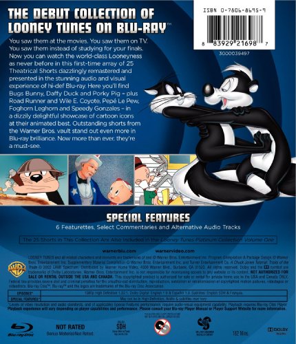 Looney Tunes Showcase: Volume 1 [Blu-ray]
