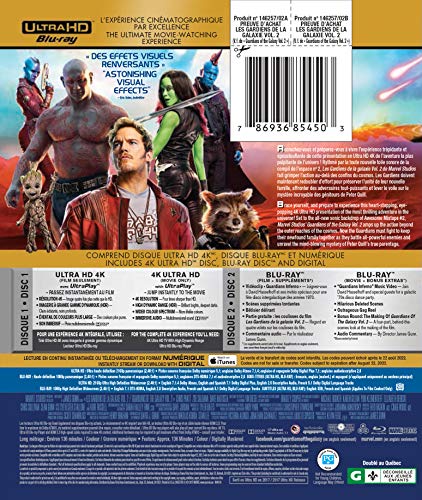 Guardians of the Galaxy: Vol. 2 - 4K/Blu-Ray
