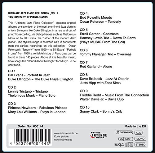 Ultimate Jazz Piano Collection Vol. 1