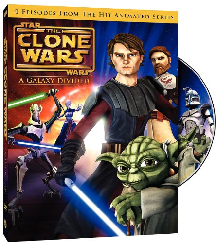 Star Wars: The Clone Wars / Une galaxie divisée (Série TV Saison 1, Vol. 1) - DVD