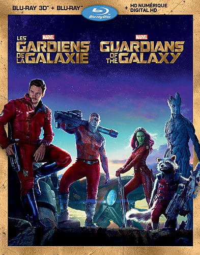 Les Gardiens de la Galaxie [Blu-ray 3D + Blu-ray + copie numérique] (Bilingual) (Used)