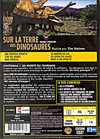 sur la terre des dinosaures dvd