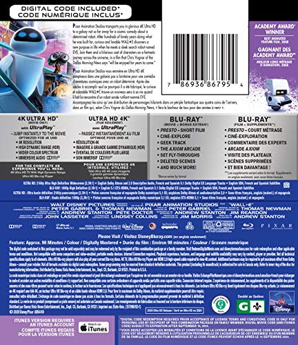 Wall-E - 4K/Blu-Ray