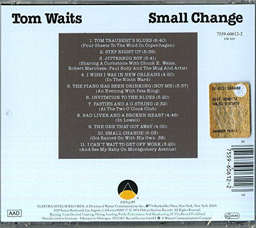 Tom Waits / Small Change - CD (Used)