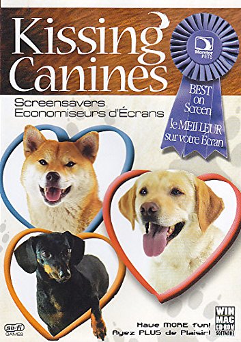 KISSING CANINES SCREENSAVERS