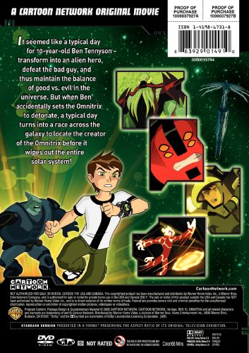 Ben 10: Secret Of The Omnitrix - DVD (Used)