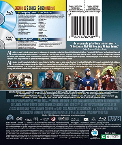 Marvel's The Avengers - Blu-Ray/DVD (Used)