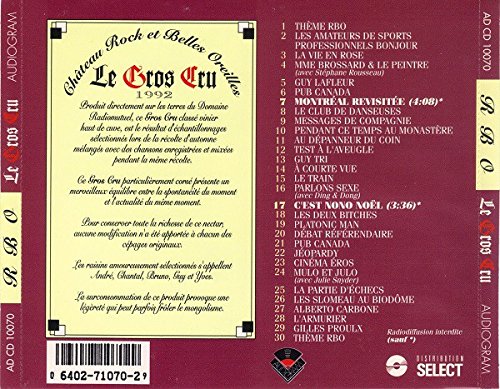Rock Et Belles Oreilles / Le Gros Cru - CD (Used)