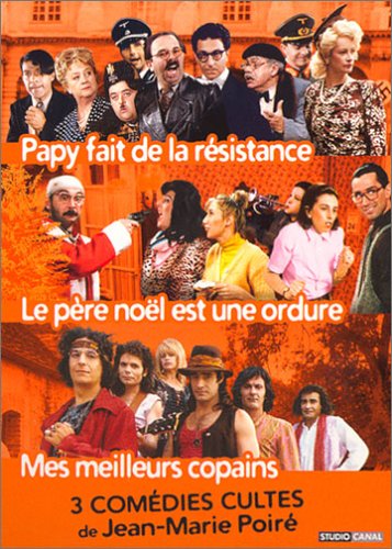 Coffret Jean-Marie Poiré 3 DVD : Papy fait de la résistance / Le Père Noël est une ordure / Mes meilleurs copains