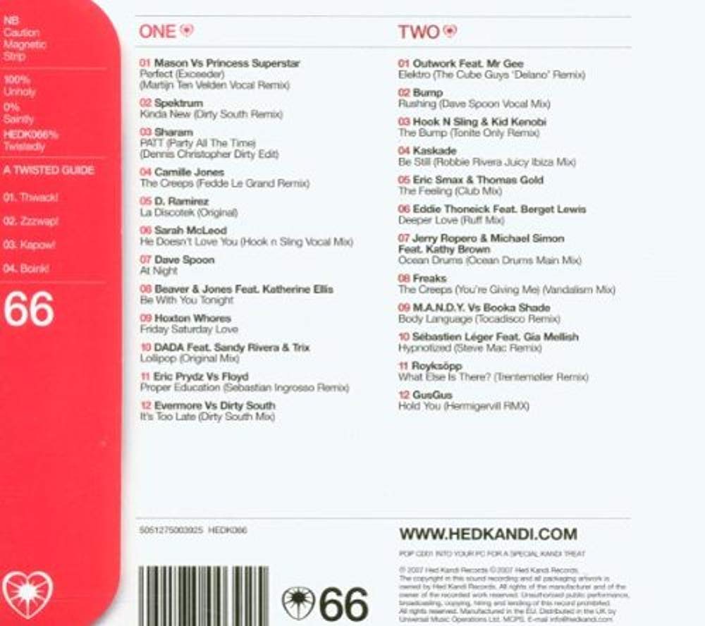 Hed Kandi / Twisted Disco - CD (Used)
