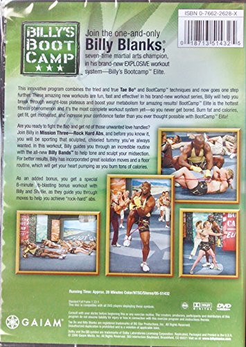 Billy's Boot Camp / Elite Mission Three: Rock Solid Abs - DVD (Used)