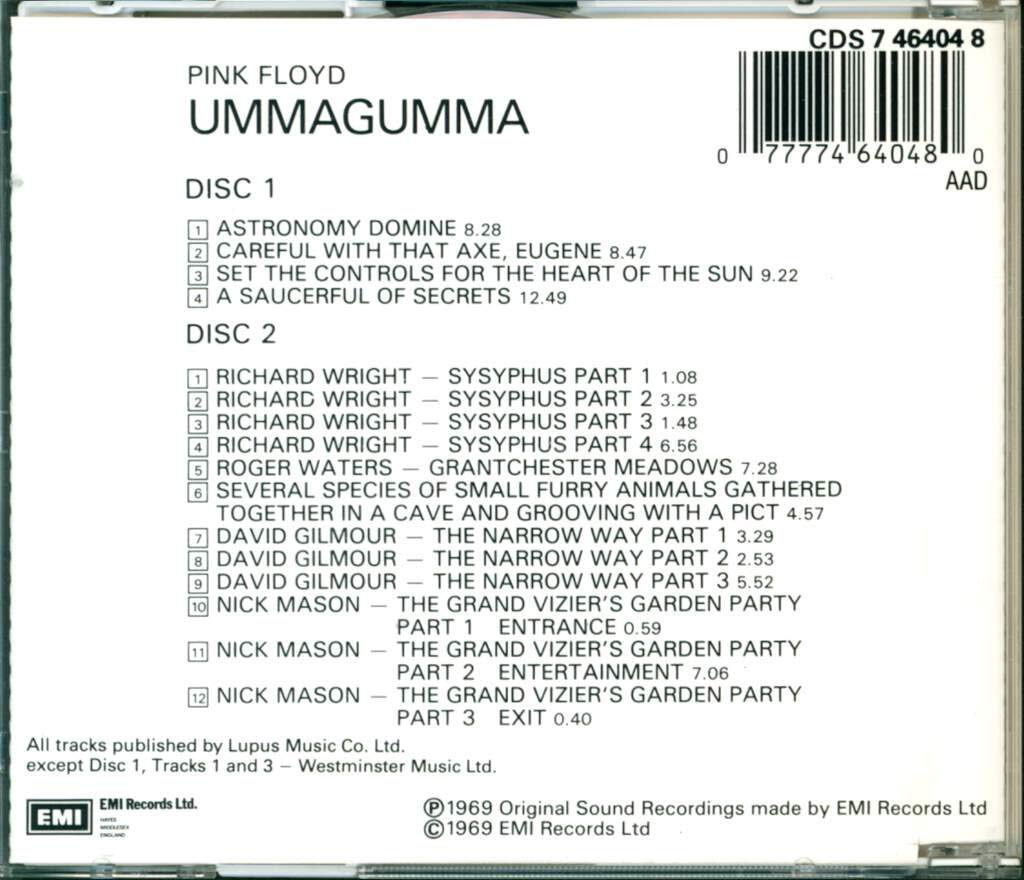 Ummagumma (2CD)