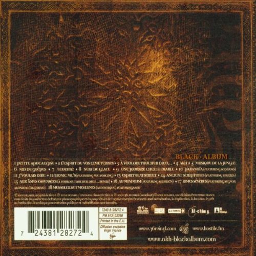 Akhenaton / Black Album - CD (Used)