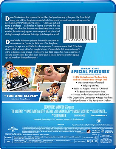 The Boss Baby - Blu-Ray/DVD (Used)