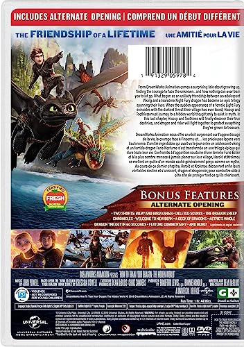 How to Train Your Dragon: The Hidden World (Bilingual) - DVD