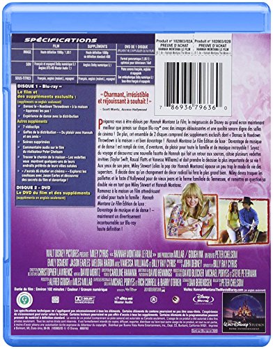 The Hannah Montana Movie - Blu-ray + DVD