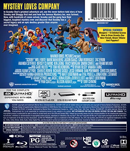 SCOOB! - 4K/Blu-Ray