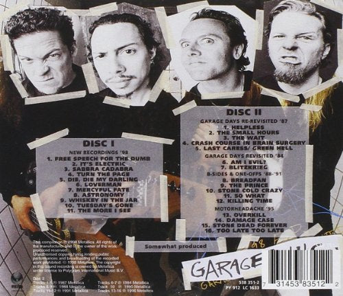 Metallica / Garage Inc - CD (Used)