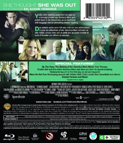 Veronica Mars Movie [Blu-ray + Digital Copy] (Bilingual)