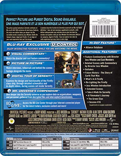 Serenity - Blu-Ray