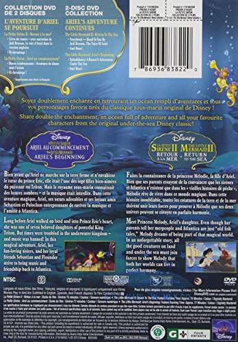 The Little Mermaid II & Ariel's Beginning 2-Movie Collection - DVD (Used)