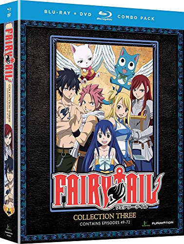 Fairy Tail - Collection Three - Contains Episodes 49-72 [Blu-ray]