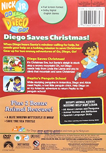 Go Diego Go!: Diego Saves Christmas [Import]