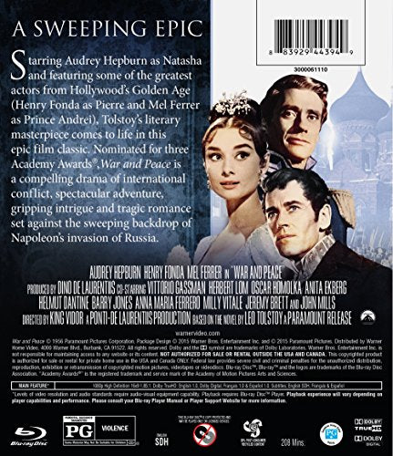 War & Peace (Bilingual) [Blu-ray]
