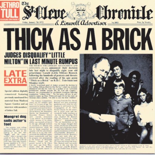 Jethro Tull / Thick as a Brick - CD (Occasion)