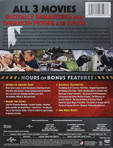Jurassic Park Ultimate Trilogy (Bilingual)