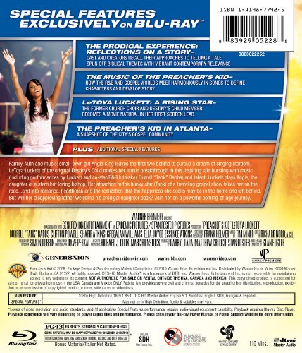 Preacher's Kid [Blu-ray] (Sous-titres franais)