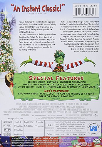 Dr. Seuss' How the Grinch Stole Christmas (Collector's Edition) - DVD (Used)