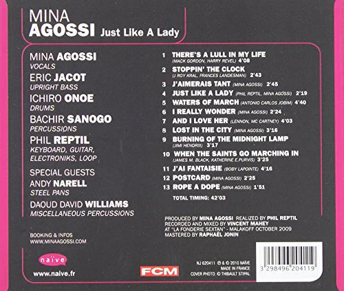 Mina Agossi / Just Like a Lady - CD (Occasion)