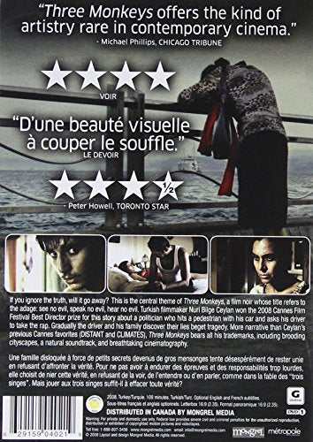 Three Monkeys - DVD (Used)