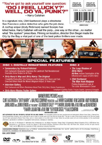 Dirty Harry (2-Disc Special Edition) / L'Inspecteur Harry (2-Disques Édition Spéciale) (Bilingual)