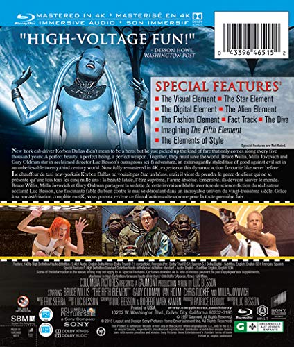 The Fifth Element - Blu-Ray (Used)