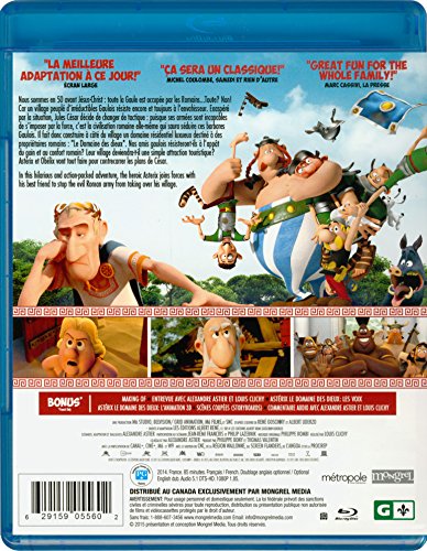 Astérix - Le Domaine des dieux (Asterix - The Mansions of the Gods) [Blu-ray] (Bilingual)