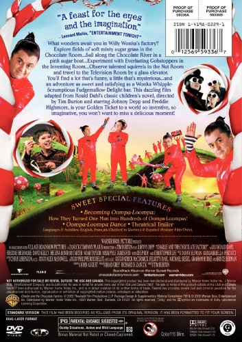 Charlie And The Chocolate Factory (Full-Screen Edition) - DVD (Used)