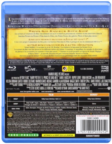 Harry Potter et le prince de sang-mêlé [Blu-ray]