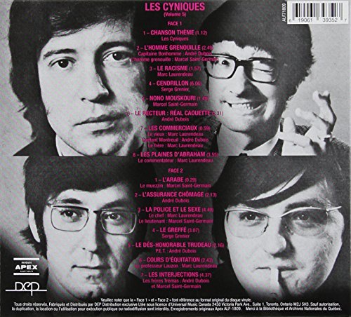 Les Cyniques / Volume 5 - CD (Used)
