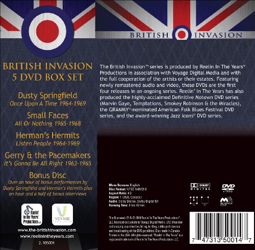 British Invasion: 5 DVD Box Set featuring Bonus Disc [Import]