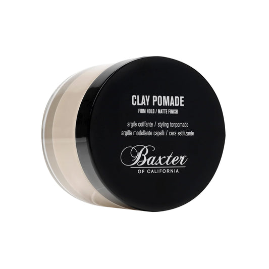 Baxter of California Clay Pomade for Men & Women - Unscented, Mens Hair Styling Clay with Matte Finish, Perfect for Texturizing Straight or Wavy Hair, Suitable for All Hair Types, 2 oz 🍁 All In One Marketplace Canada