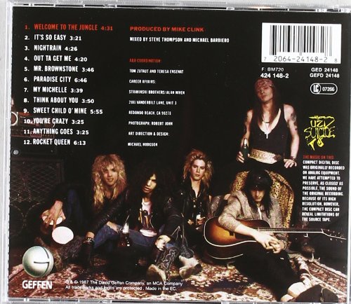 Guns 'N Roses / Appetite For Destruction - CD (Used)