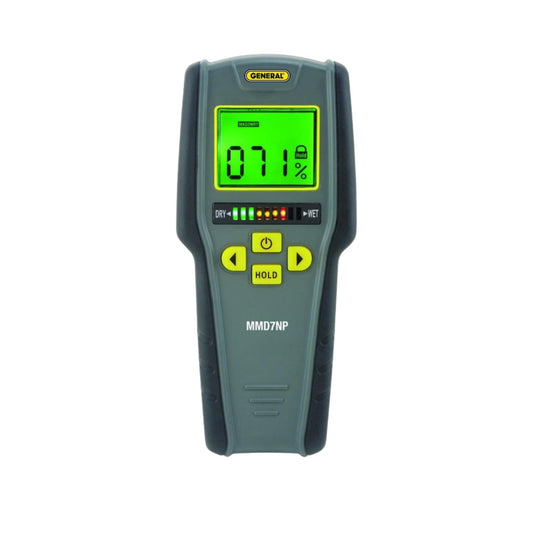 General Tools MMD7NP Moisture Meter, Pinless, Digital LCD with Tricolor Bar Graph 🍁 All In One Marketplace Canada