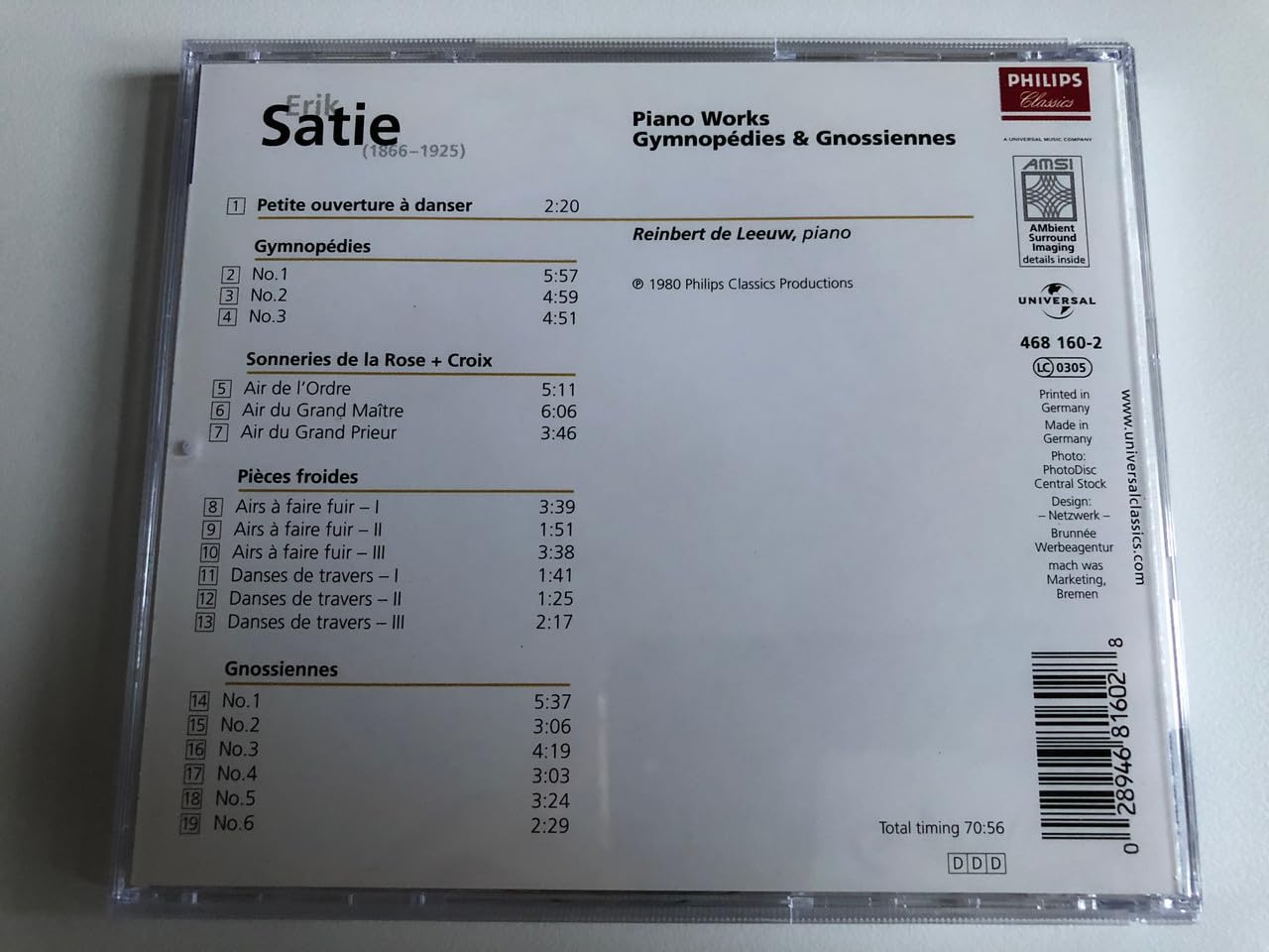 Satie: Best Of Erik Satie